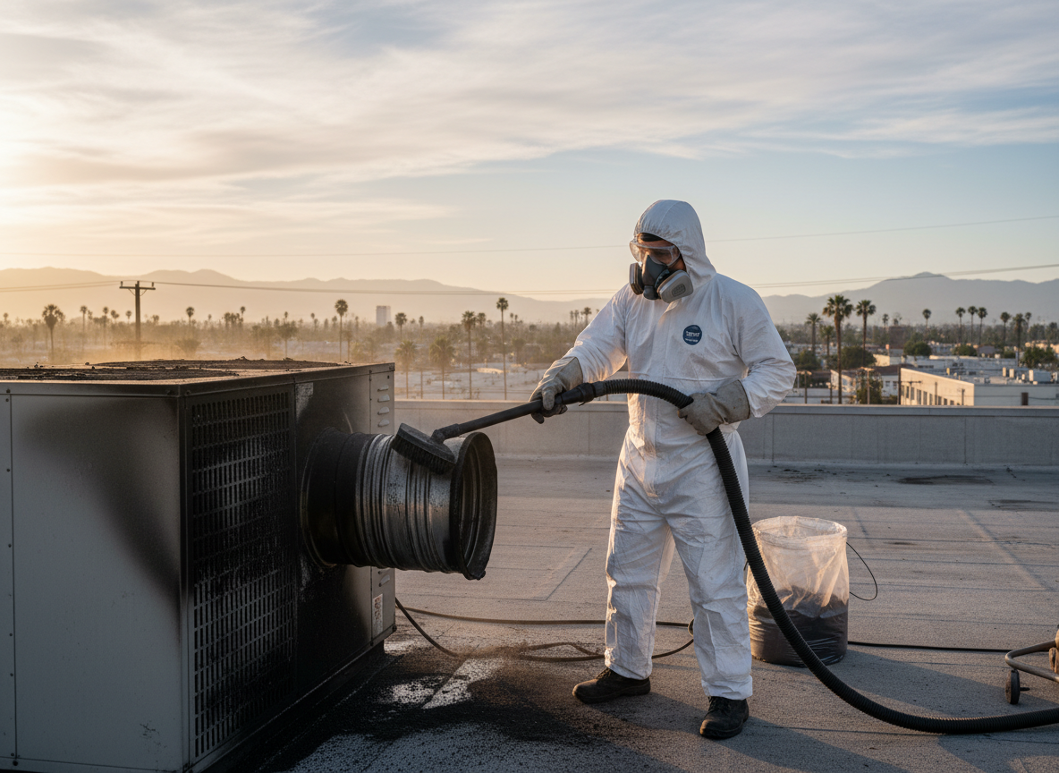 Handling Soot on HVAC Systems After Fires Near Van Nuys
