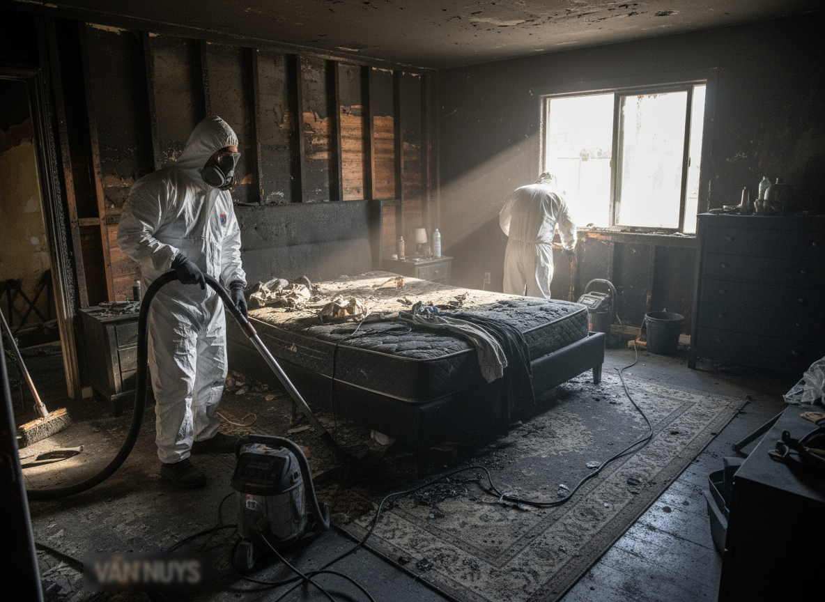 Fire Damage Restoration  in Panorama City