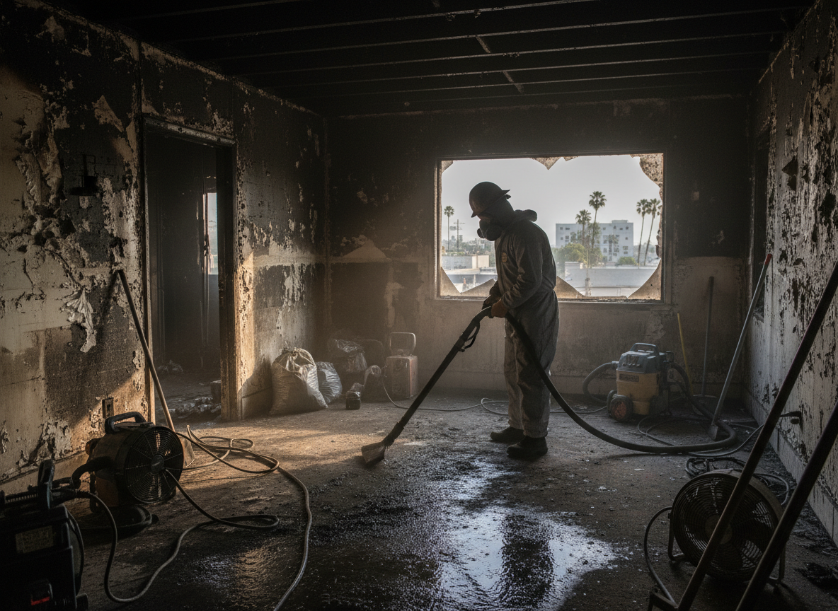 Fire Damage Restoration Van Nuys in Panorama City, CA 91402